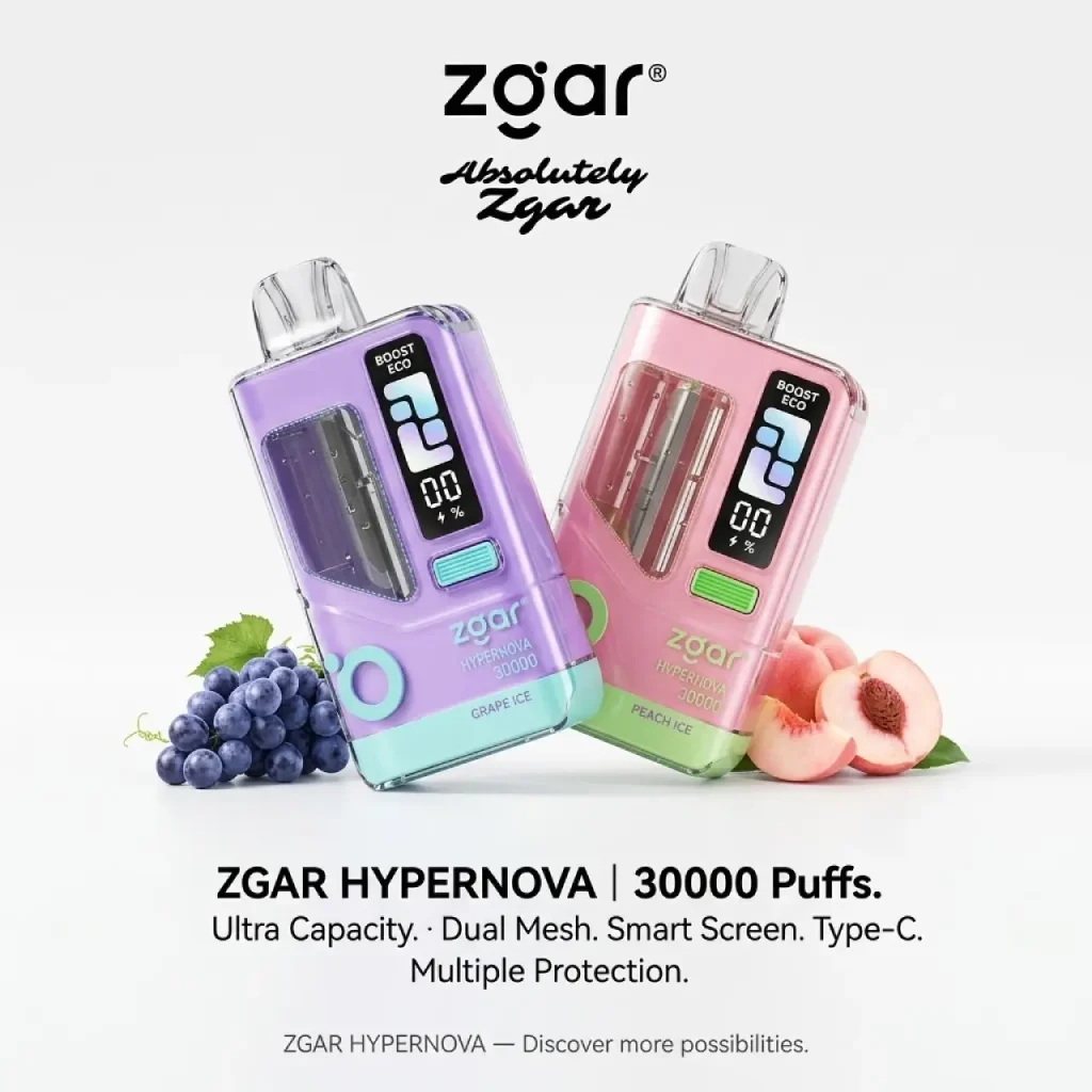 冰熊超新星30000口一次性电子烟_双网芯可调功率_冰熊HYPERNOVA正品